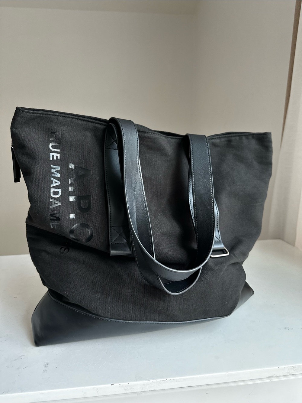 A.P.C. Rue Madame Paris Tote Bag